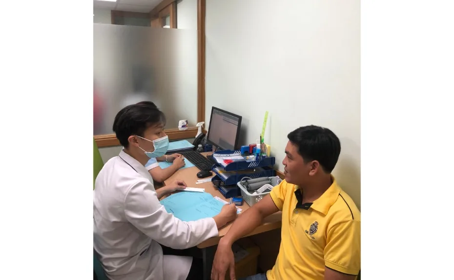 Bác sĩ tư vấn báo kết quả - Bệnh viện SANTE Bình Thạnh, TP.HCM