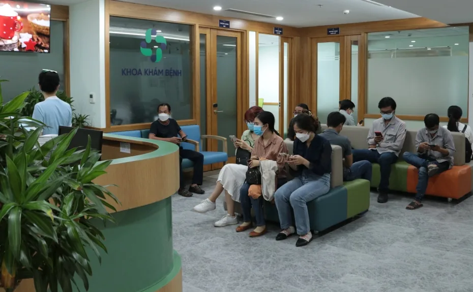 Khu vực chờ - Bệnh viện Sante Khu vực chờ - Bệnh viện Sante