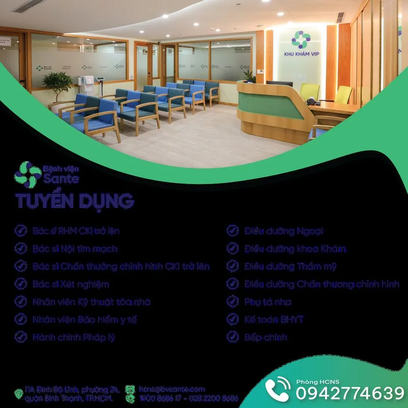 THÔNG BÁO TUYỂN DỤNG