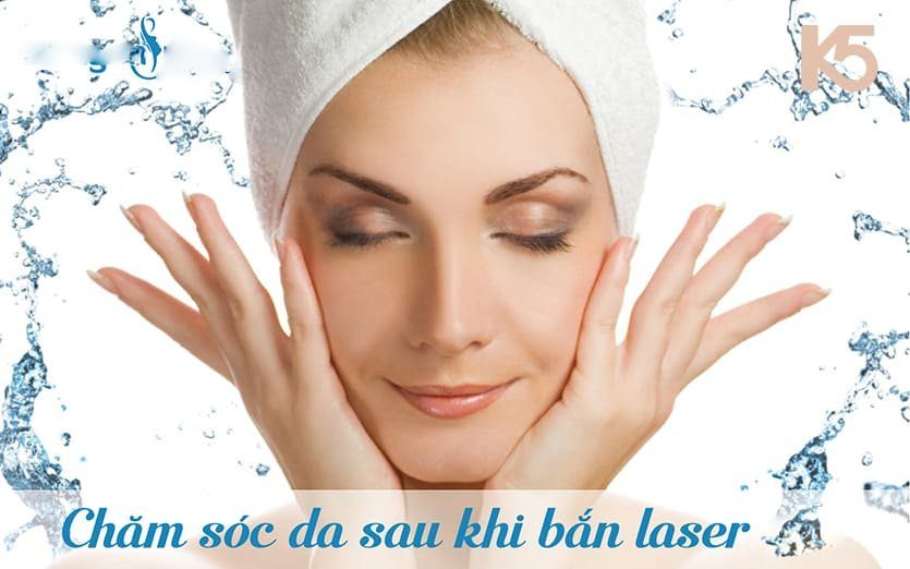 Chăm sóc da sau bắn laser đúng cách tránh tác dụng phụ lên da
